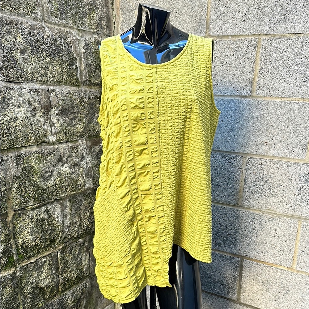 Niche Nilgun Derman Sleeveless Assymetrical Tunic - size large